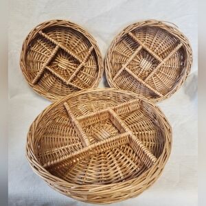 💥3for$15💥 Set Of 3 woven organizer baskets